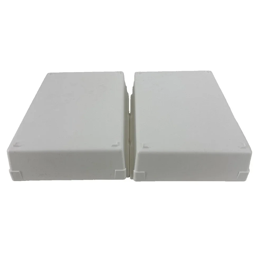 Vintage Rubbermaid White Interlocking Drawer‎ Storage Organizer 9x6x2 JBI 2916